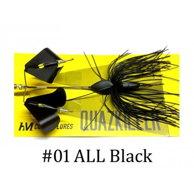 Quazkiller|All Black – |01|White Silver – |02|Black Blue – |03|Silver Shiner – |04|Chartreuse White – |05|Black Gold – |06|Quazkiller Updraft|Quazkiller Downdraft