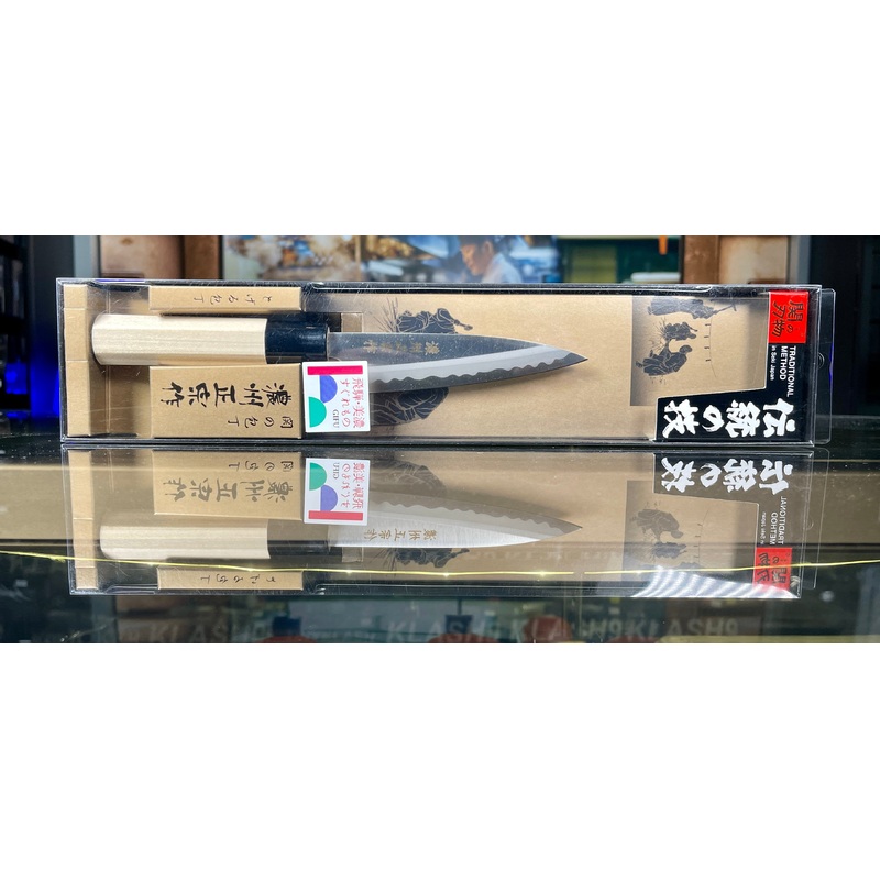 Carbon Steel Knives|Small Deba (BC007)|Small Deba Black Blade (BC011)|Small Deba Wide Black Blade (BC012)|Deba (BC009)|Sashimi (BC010)|Santoku (BC001)|Carbon Steel Blade