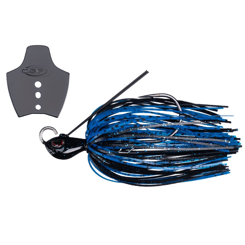 Metal Blade Jig|Black BJ30|Black Blue BJ56|Bluegill BJ33|Chart Blue Back BJ53|Golden Shiner BJ51|Green Pumpkin Shad BJ55|Green Pumpkin BJ54|Red Black BJ57|Vivid Pearl White BJ50|White Chart BJ52|3/8 oz|1/2 oz|Bulk Bundle 3/8 oz (Box of 3)|Bulk Bundle 1/2