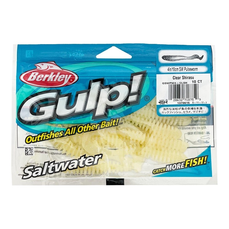 Berkley Gulp Pulseworm Soft Plastics
