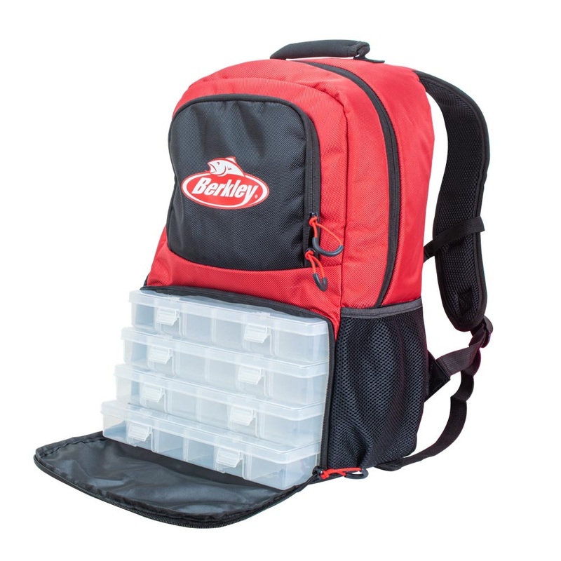 Berkley Tackle Backpack|Red/Black|O/S