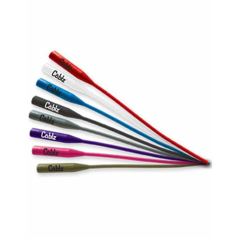Cablz Silicone Sunny Straps|Clear|BLACK|Red|Blue|WHITE|Purple|Grey|Pink|Olive DG