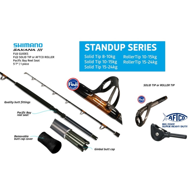 Shimano Sakana 3 Rod SeriesStandup Game Rod Series