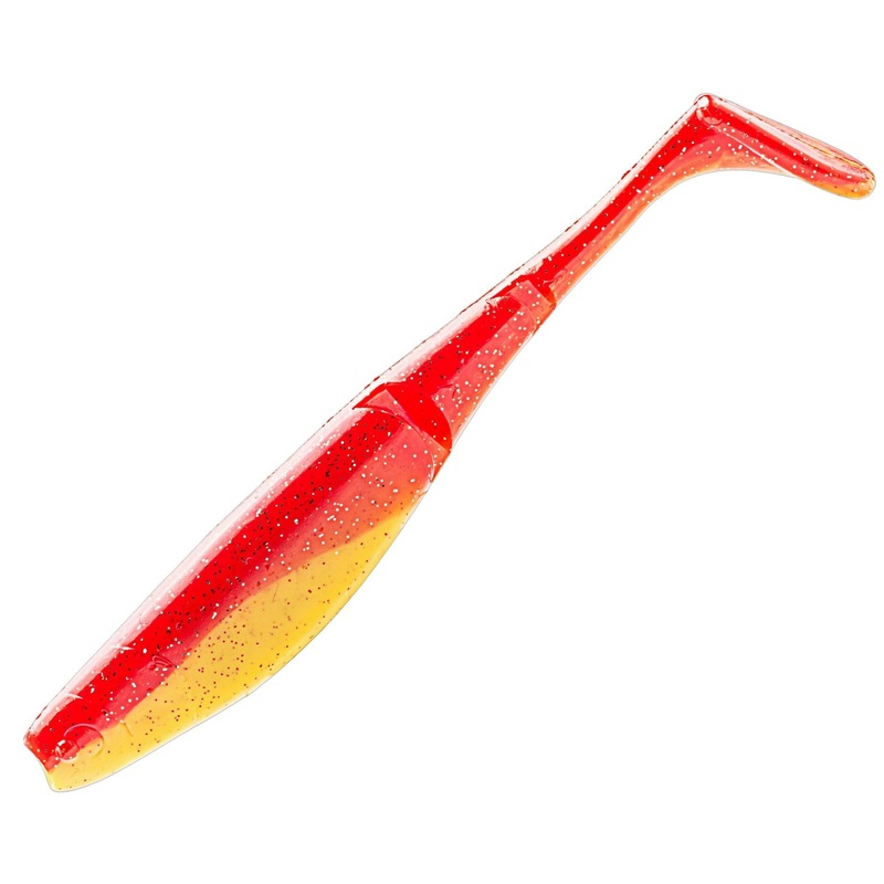 Z-Man Scented Paddlerz 5 5pk|Pearl|Smoky Shad|Electric Chicken|Redbone|Gold Rush|Bad Shad|Bleeding Banana|Coconut Ice Glow|Sexy Mullet|5in