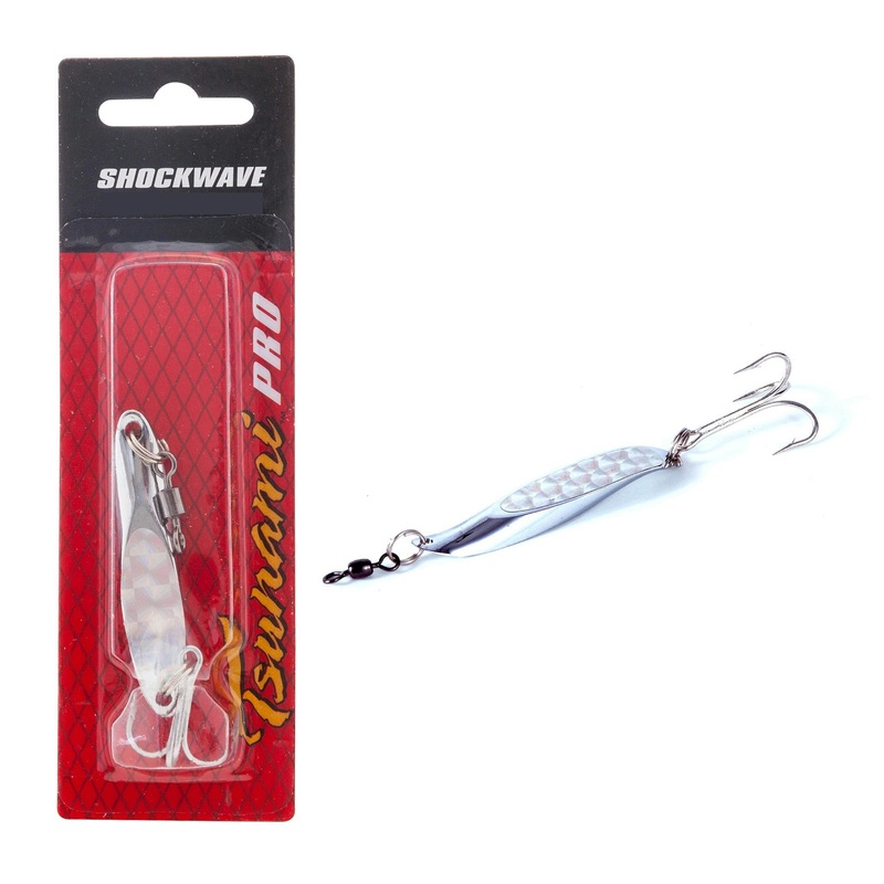 Tsunami Shockwave Metal Lure|Chrome Silver Prism|1/2oz|3/4oz|1oz|2oz
