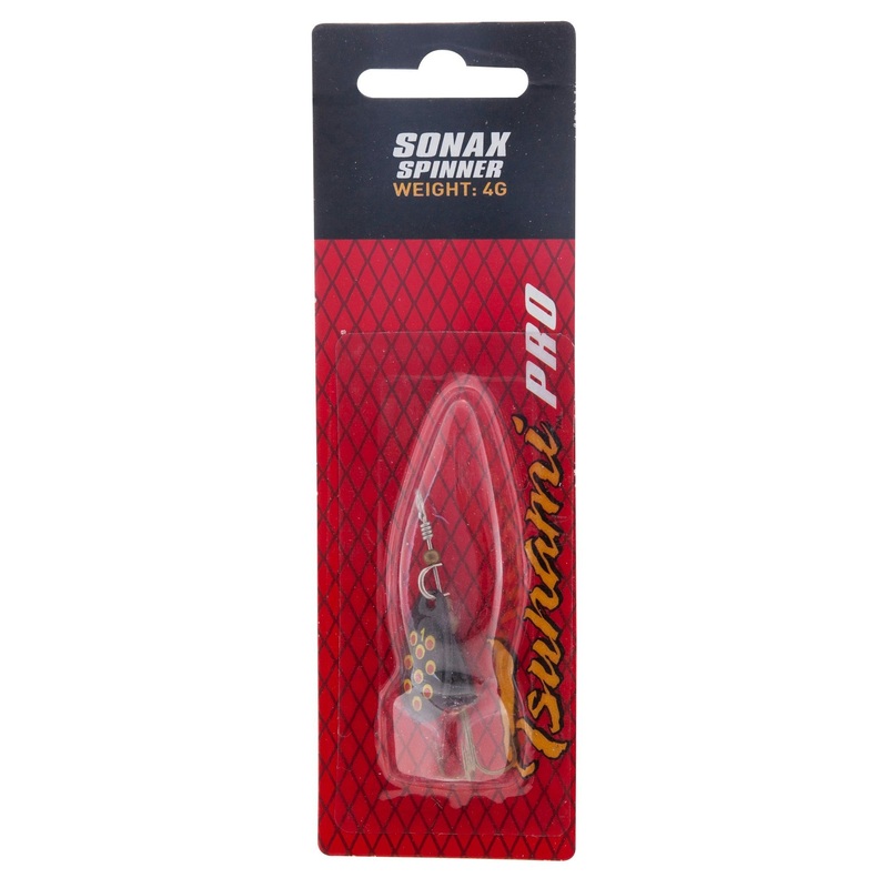 Tsunami Sonax Spinner Sz1|Red Yellow|Fire Tiger|4g