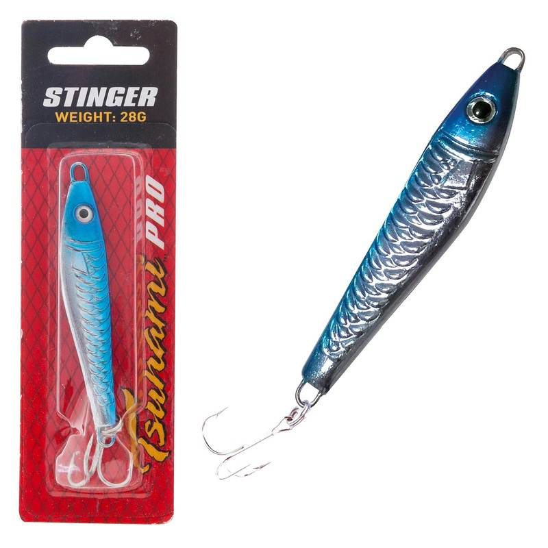 Tsunami Stinger blue scale Lures