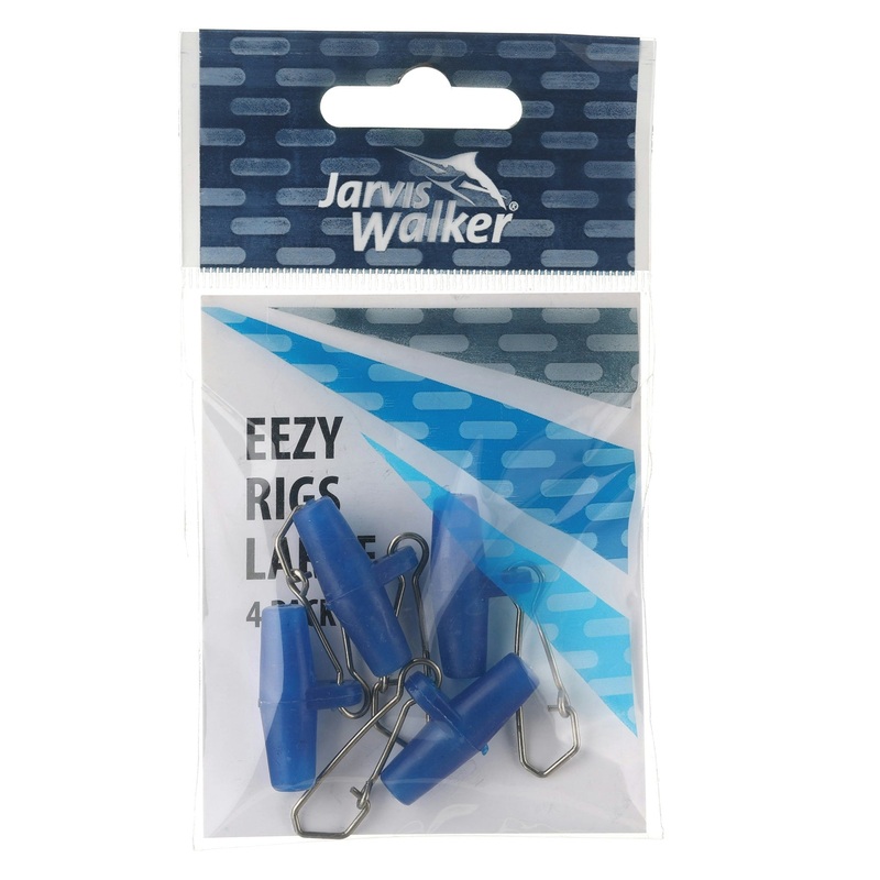 Jarvis Walker Eezi Rig Large Blue – 4pk