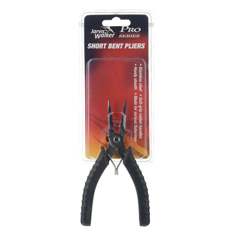 Jarvis Walker Pro Series 5 Short Bent Nose Pliers SS