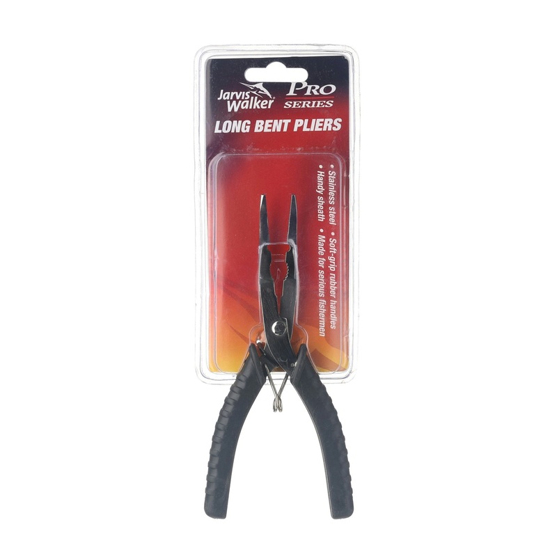 Jarvis Walker Pro Series 6 Long Bent Nose Pliers SS