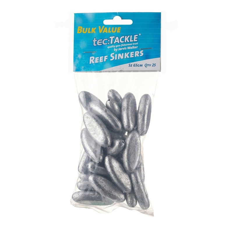 Jarvis Walker Reef Sinkers Value Pack 65g – 25pk