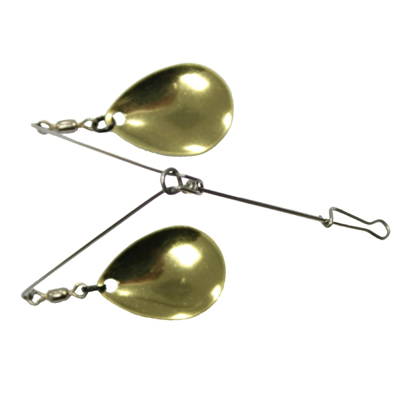 Tribe Twin Jig Spinner Pack – Gold