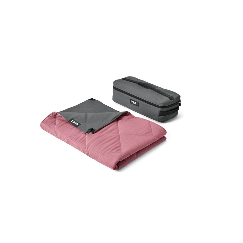 YETI Lowlands Blanket|Smoke Blue|Fireside Red