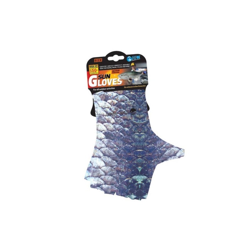 AFN Sun Gloves Barra Scales|Barra Scales|S|M|L|XL