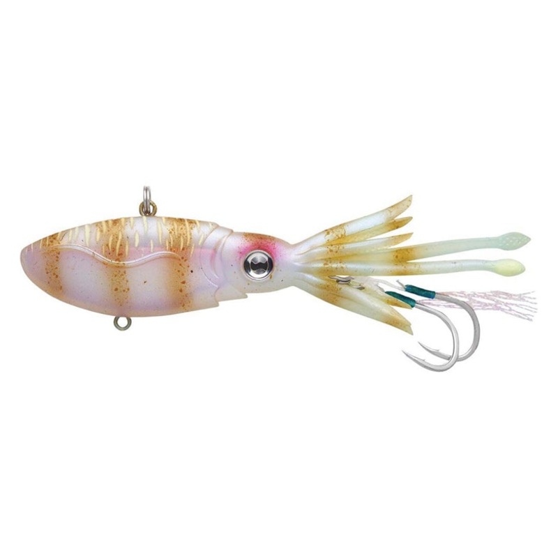 Nomad Squidtrex Vibe 150|Holo Ghost Shad|Green Gold Gizzy|Tiger|Pink Tiger|Orange Tiger|Brown Speckle|Cali Red|White Glow|150mm