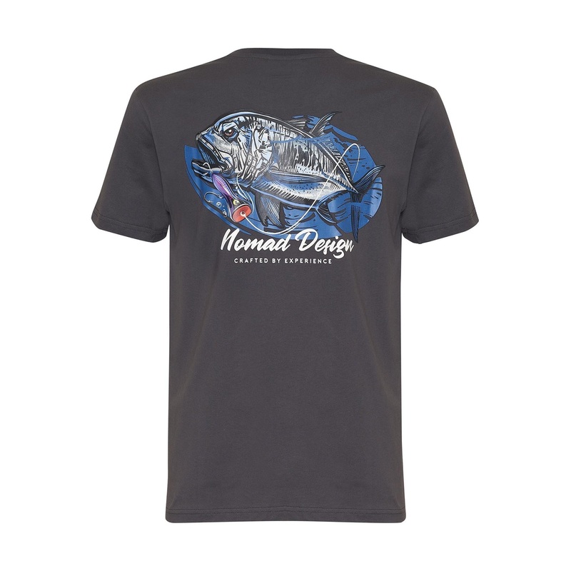 Nomad Tee GT Hook UP – Charcoal