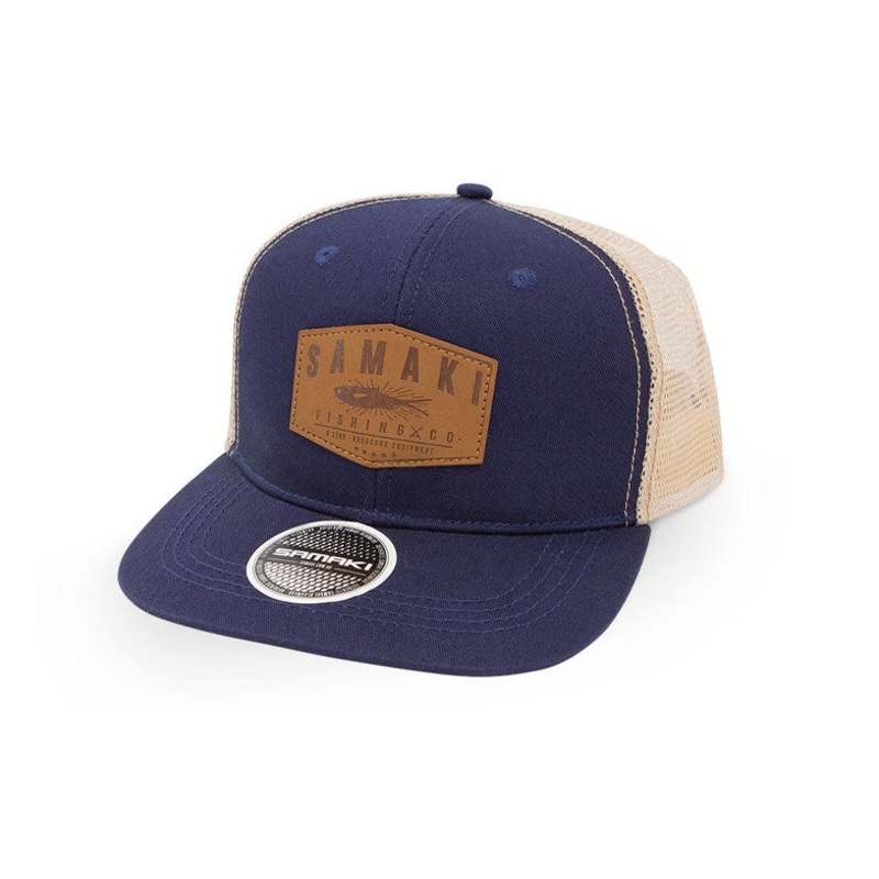 Samaki Vibing Trucker Cap|Navy|OSFM