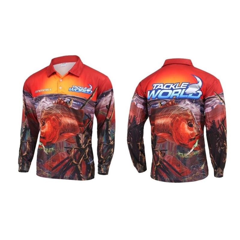Tackle World Samaki Kids Fishing Shirt – Mangrove Jack