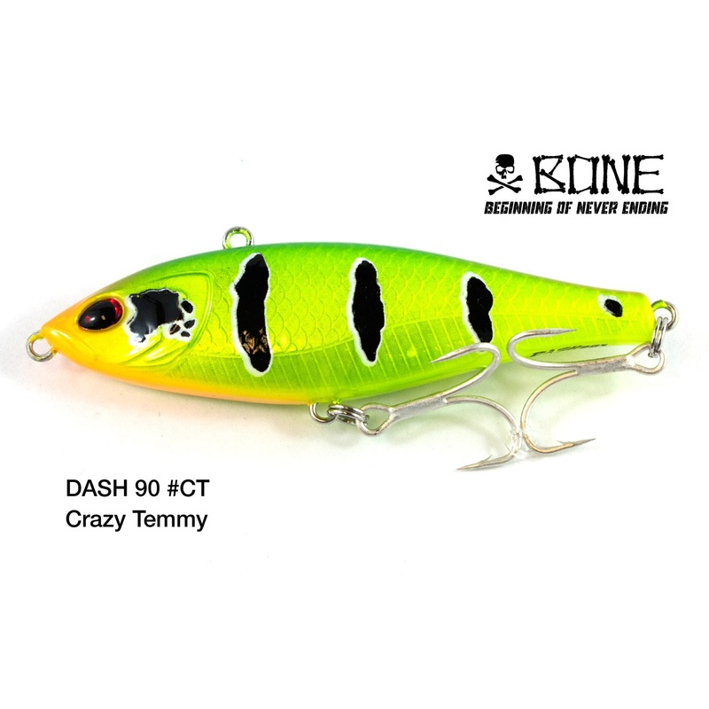 Bone Dash 90S Lure|Bone Lures |BA|Bone Lures |BT|Bone Lures |CT|Bone Lures |EE|Bone Lures |GS|Bone Lures |GM|Bone Lures |IT|Bone Lures |MG|Bone Lures |PF|Bone Lures |SA|90mm