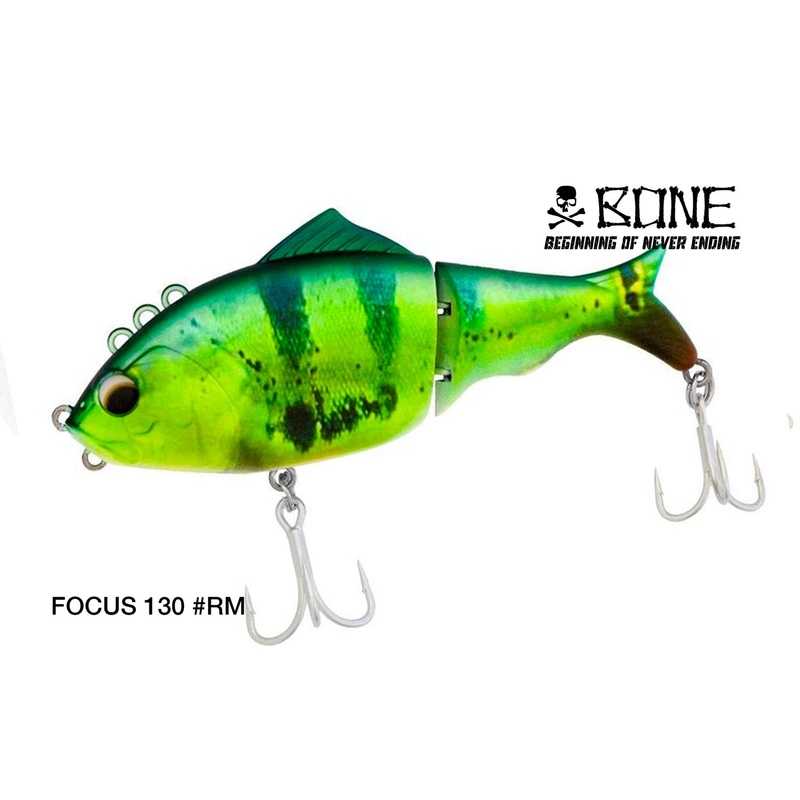 Focus 130|Bone Lures |BB|Bone Lures |BS|Bone Lures |BTP|Bone Lures |LMB|Bone Lures |P|Bone Lures |RBS|Bone Lures |RE|Bone Lures |SR|Bone Lures |RM|130mm