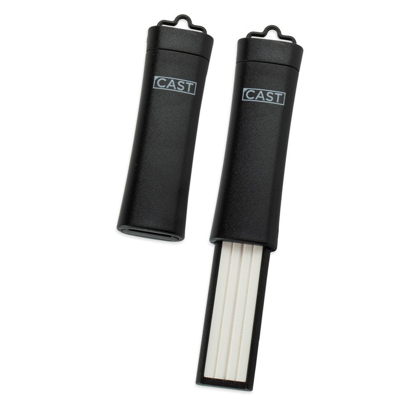 Buku Cast Retractable Ceramic Hook Sharpener