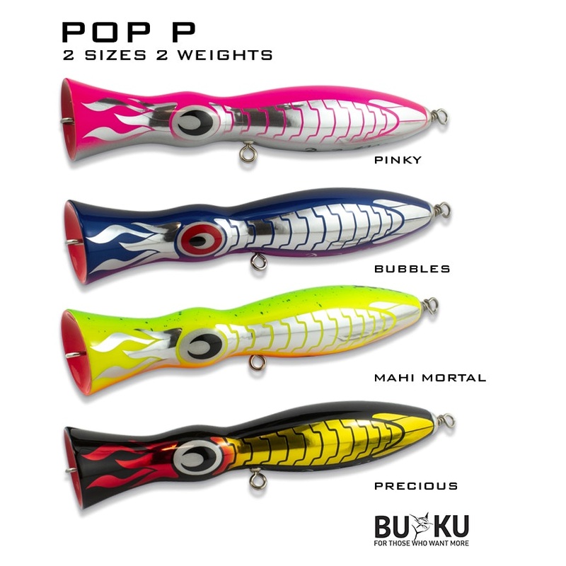 Buku Lures Pop P|Buku |Pinky|Buku |Bubbles|Buku |Mahimortal|Buku |Precious|190mm|210mm