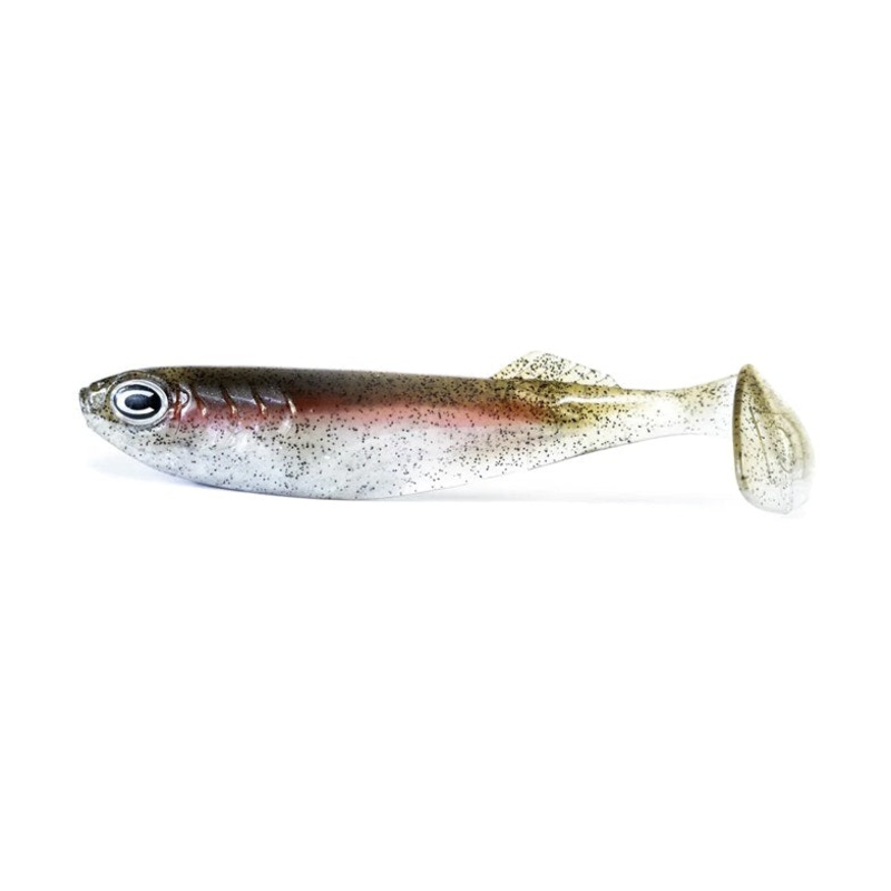 Cast Prodigy 6 Lure|Blood Shadow|BLACK/GOLD|Blue Back Herring|Big Bow|6in