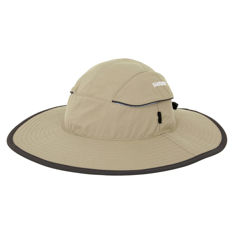 Shimano Wide Brim Hat UPF50+|Khaki|OSFM