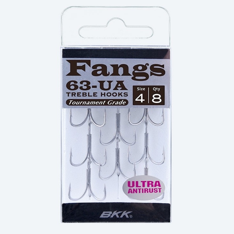 BKK Fangs-63 UA Treble||1||2||4||6||8||1/0||2/0||3/0|7pk|8pk|6pk|5pk