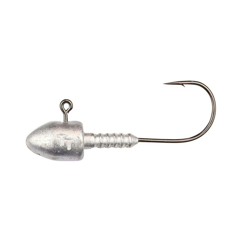 TT Head Hunter Jig Head||6||4||2||1||1/0||2/0|1/20oz|1/16oz|1/12oz|1/8oz|1/6oz|1/4oz|3/8oz|1/oz