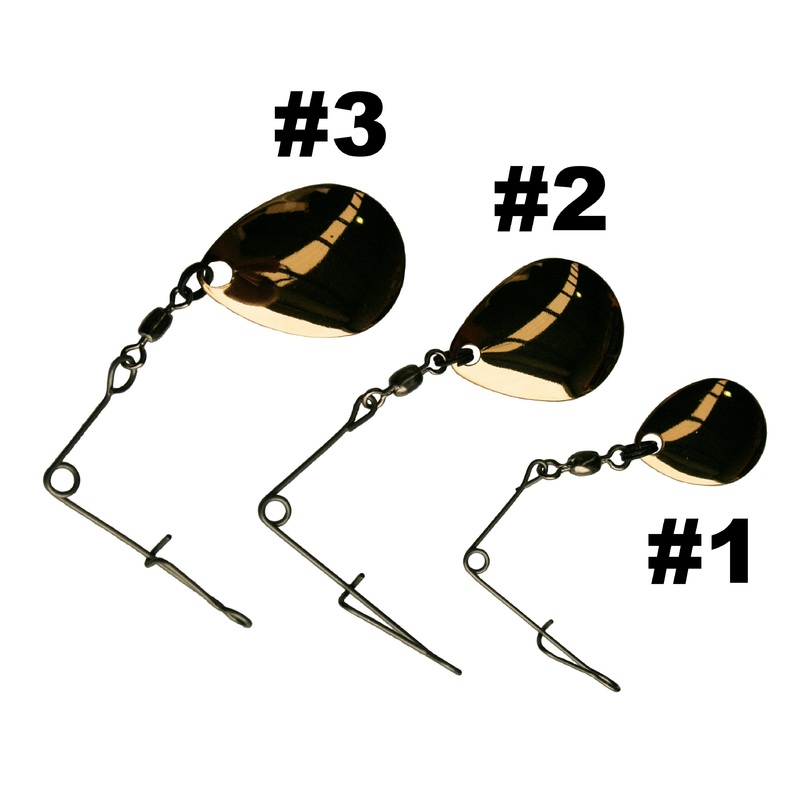 TT Jig Spinners|Brass (Gold) Colorado 3Pk|Nickel Colorado 3Pk||1||2||3