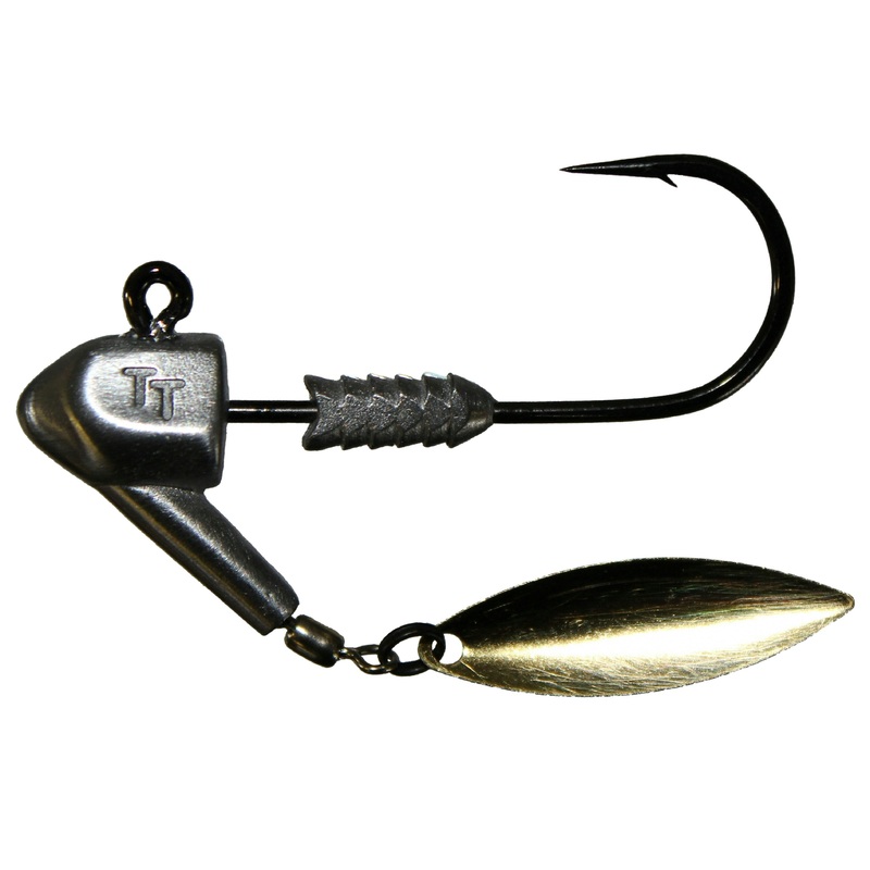 TT Revlockz HD 3/4oz Jigheads||7/0 Gold Colorado (Brass)||7/0 Nickel Colorado||7/0 Gold Willow (Brass)||7/0 Nickle Willow|3/4oz