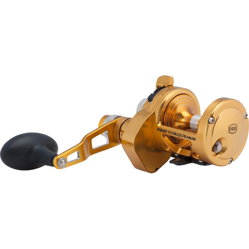 PENN Torque Lever Drag 2-Speed Overhead Reel