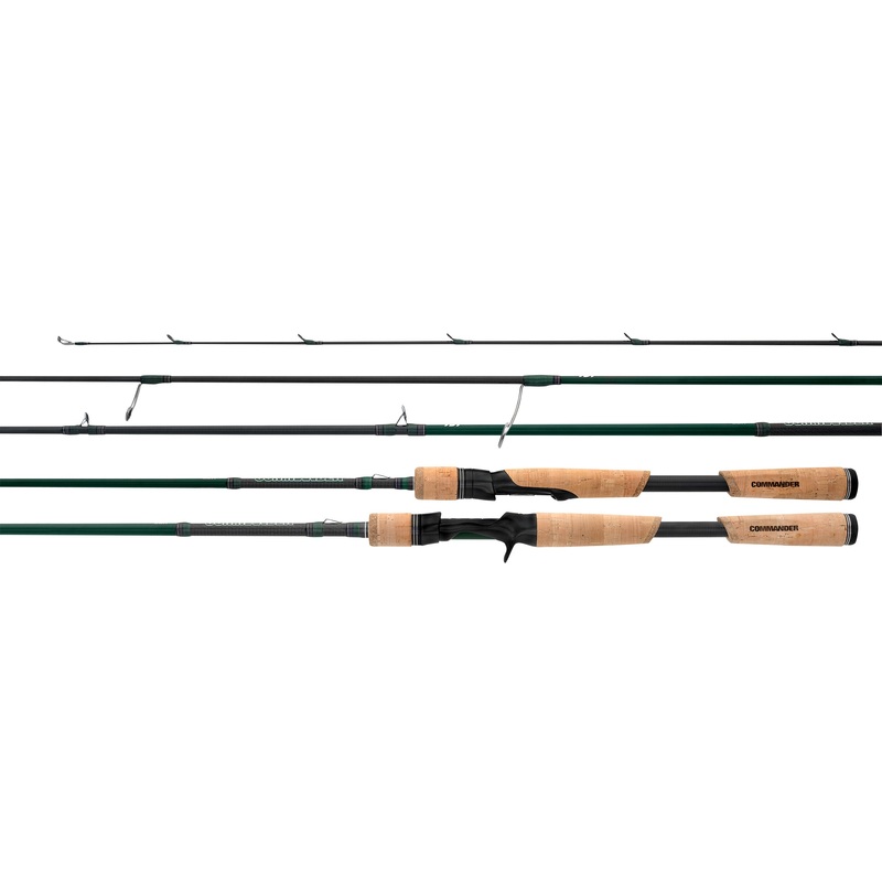 Daiwa TD Commander Baitcaster Fishing Rods