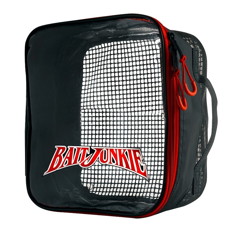 Daiwa Bait Junkie Zip Case XS|Black/Red|XS
