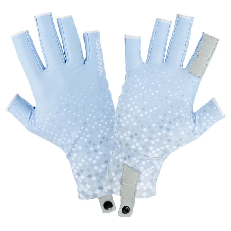 DAIWA PRO SUN GLOVE|BLUE PRISM|WHITE HEX CAMO|S/M|L/XL|XXL