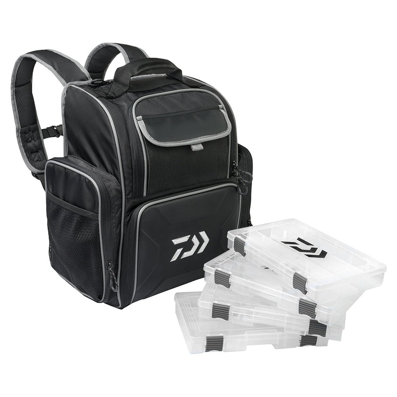 Daiwa Tackle Backpack|Black|O/S