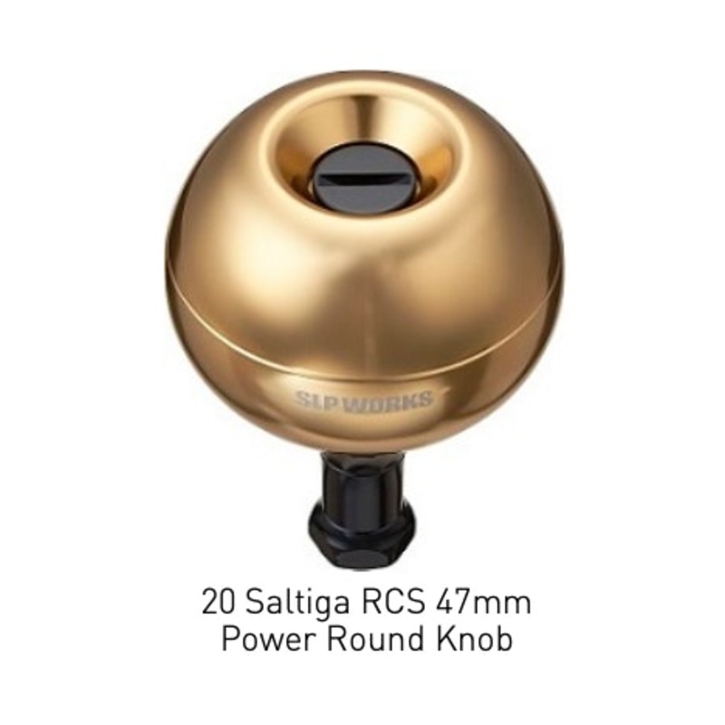 Daiwa 20 SALTIGA RCS 47MM ALUMINIUM POWER ROUND KNOB/GOLD