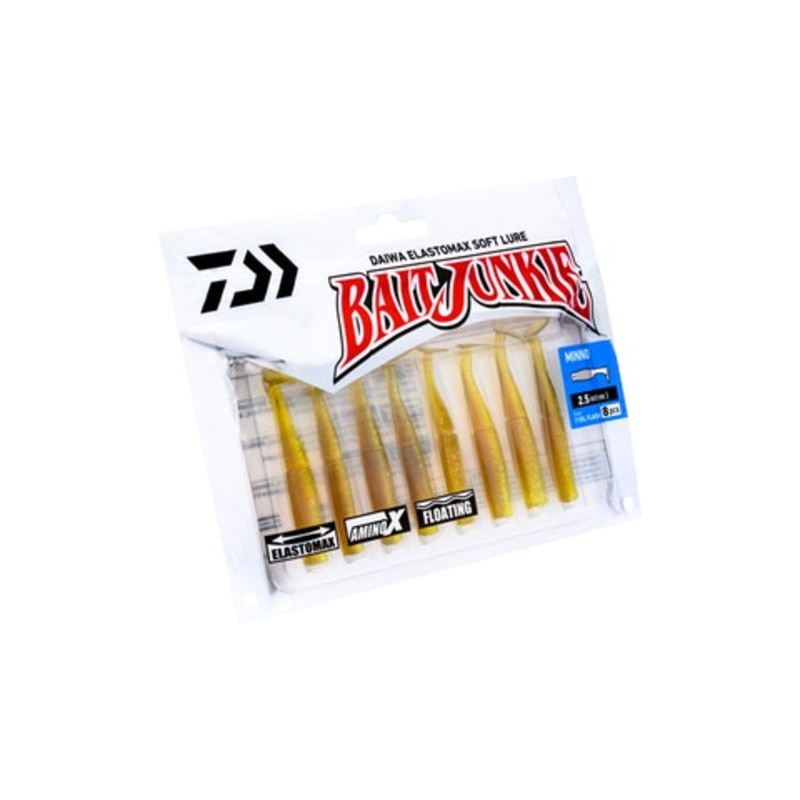 Daiwa Bait Junkie 2.5in Minnow Soft Plastic Lure