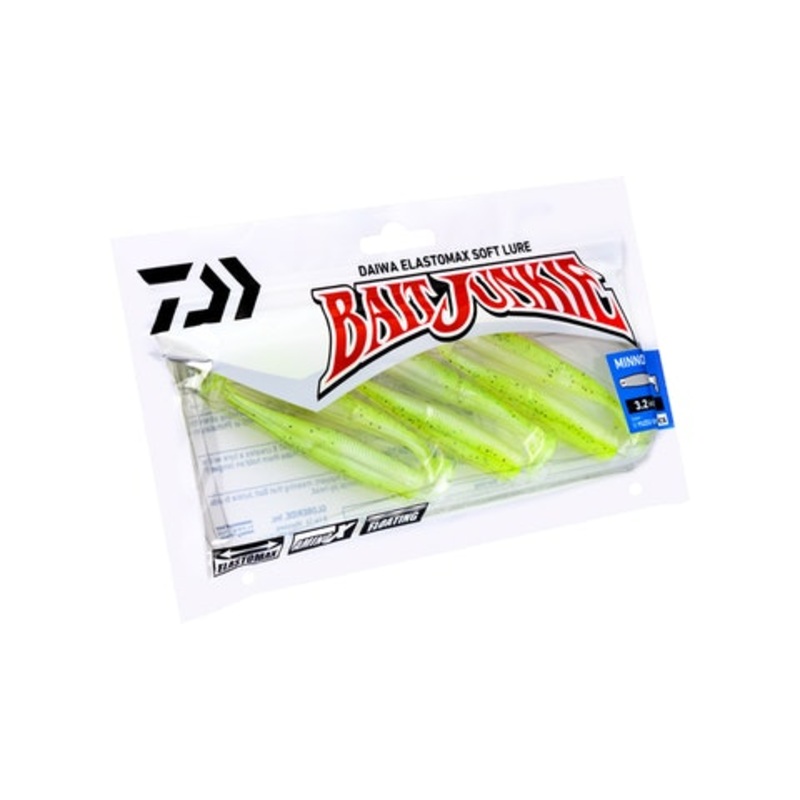 Daiwa Bait Junkie 3.2in Minnow Soft Plastic Lure