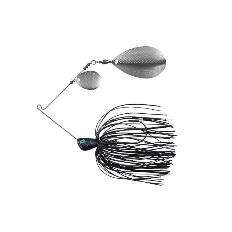 Daiwa Steez Asroc Spinnerbait|Silver White|Bluegill|Smoke Shad|Oz Black|BLACK/GOLD|Blue Shad|3/8oz|1/2oz