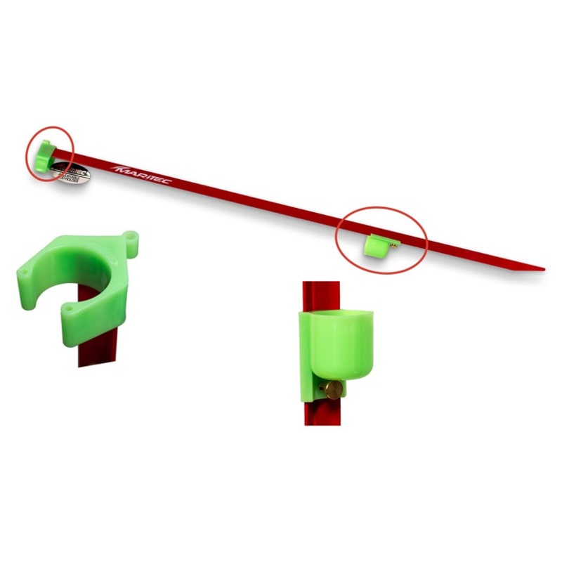 Aluminium Beach Rod Holder|Red|L