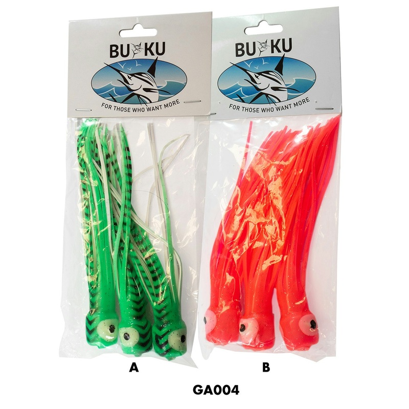 Buku Soft Chugger 6.5|Buku |Green Black|Buku |Pink Glow|6.5in
