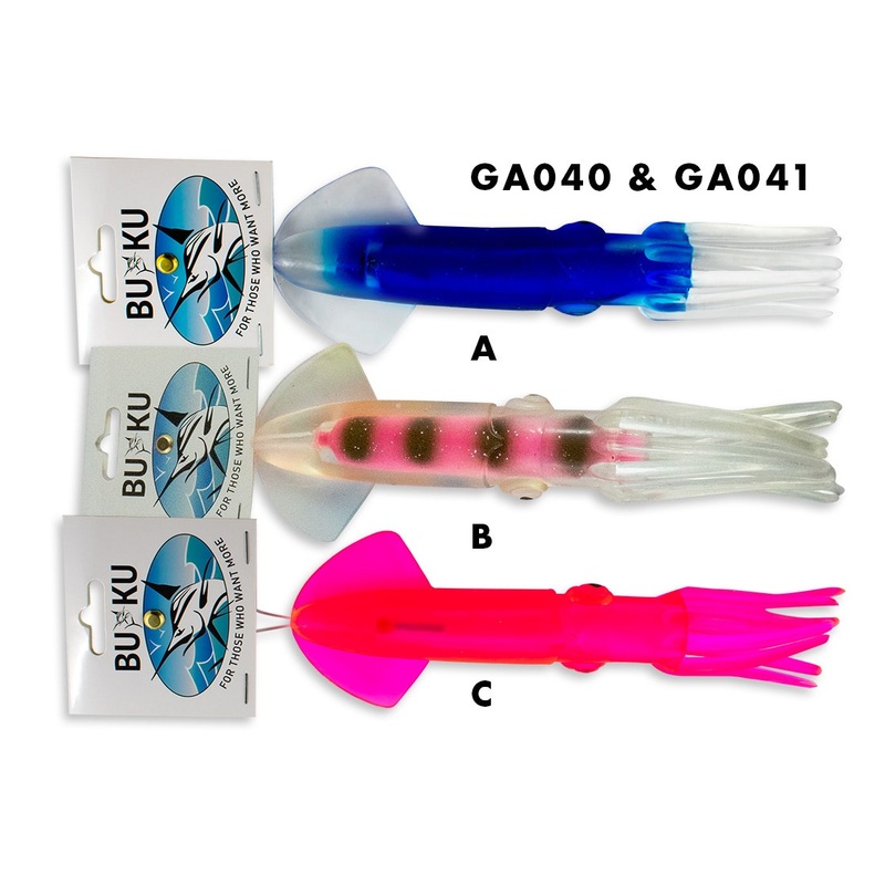 Buku Soft Squid Teasers|Buku |Blue|Buku |Pink White|Buku |Pink Glow|220mm|300mm