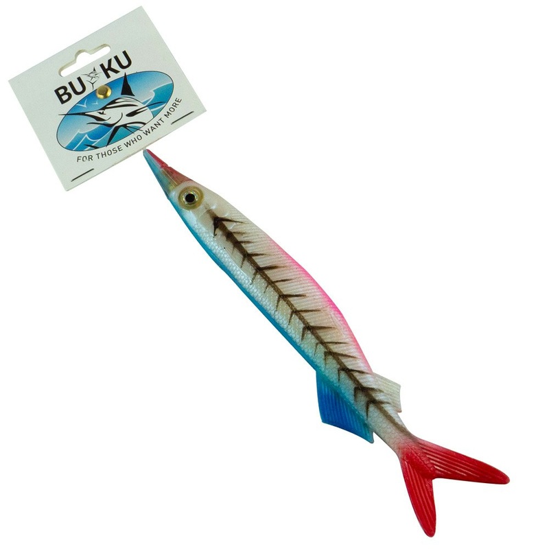 Buku Teaser Fish|Buku |Black-n-Blue|Buku |Blue White|Buku |Green Yellow|220mm|210mm