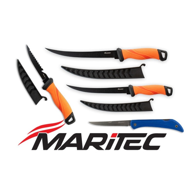 Maritec Fishing Knives|5in Bait Knife|7 in|9 in|5in Fillet Knife