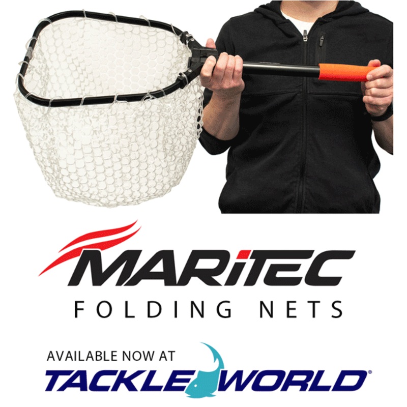 Maritec Rubber Landing Nets FOLDING (MA140 NOT FOLDING)