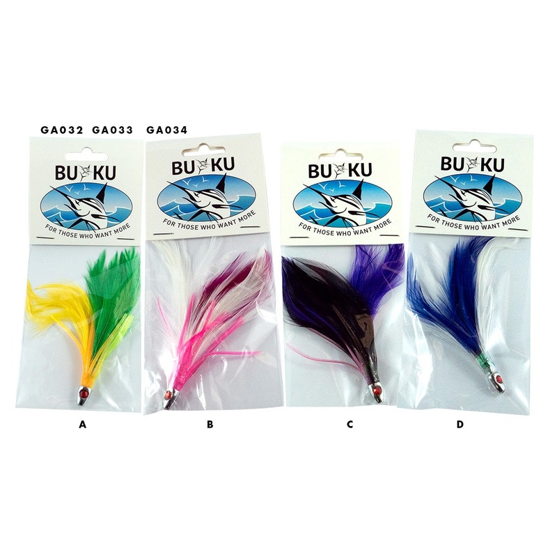 Tuna Zappers|Buku |Purple Black|Buku |Blue White|Buku |Green Yellow|Buku |Pink White|100mm