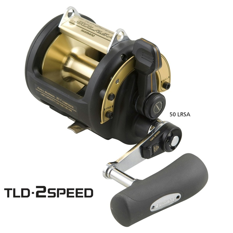 Shimano TLD 2 Speed Overhead Fishing Reels