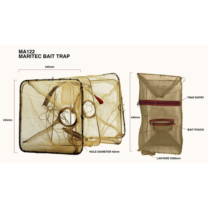 Maritec Bait Trap Square|440mm